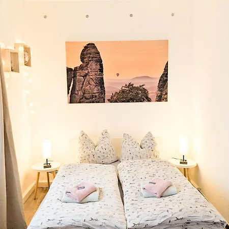 公寓 Urlaubsmagie Wiesengruen - Direkt Am Wanderweg - Fuer 6p - W6 赛博尼茨